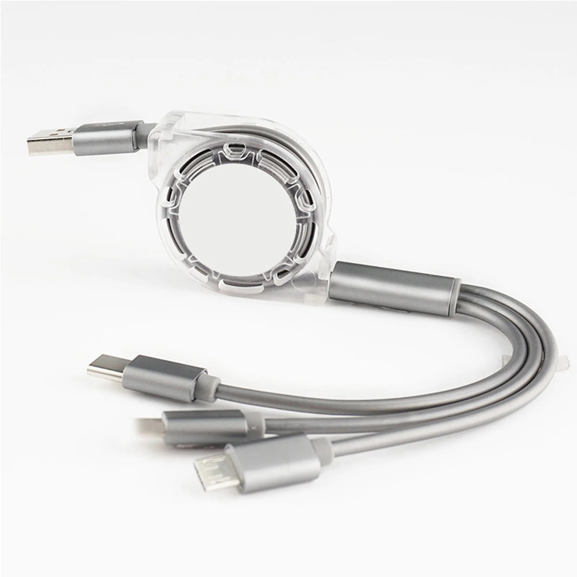 3 in 1 USB Charging Cable MOQ 20pcs 4