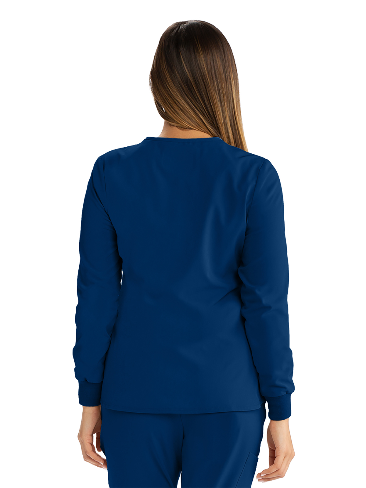 Skechers - Women's Two-Pocket Snap-Front Stability Warm-Up Scrub Jacket 53