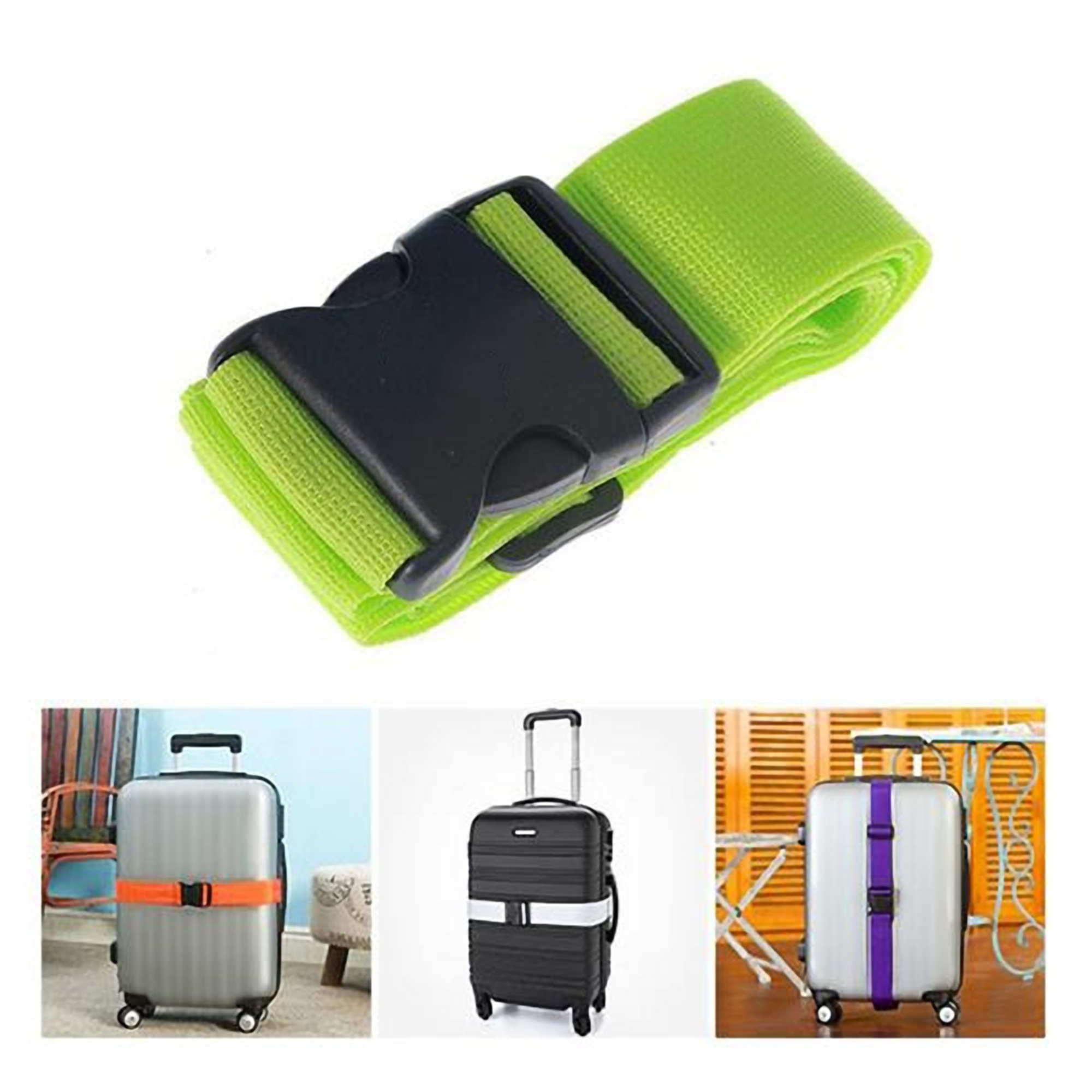 Luggage Strap w/Buckle Lock 3