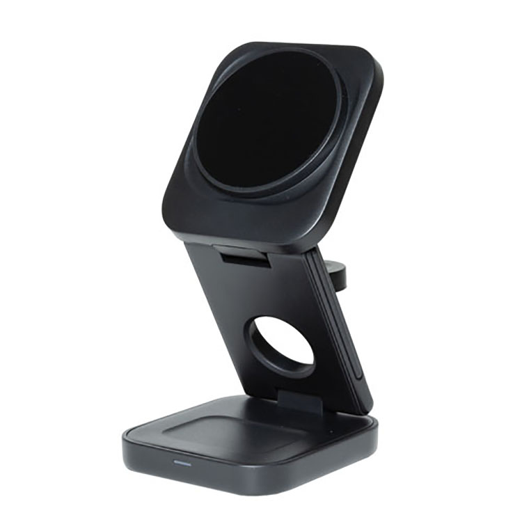 "AMPSTATION" 3-in-1 15W Wireless Charging Station 3