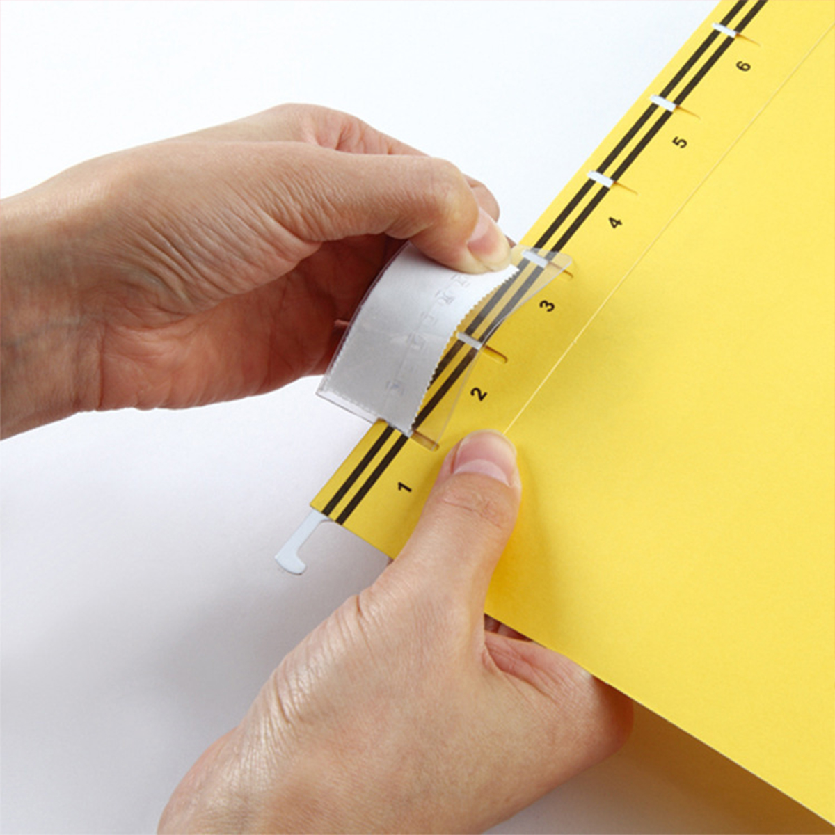 A4 Letter Size Solid Color Paper Hanging File Folder 2