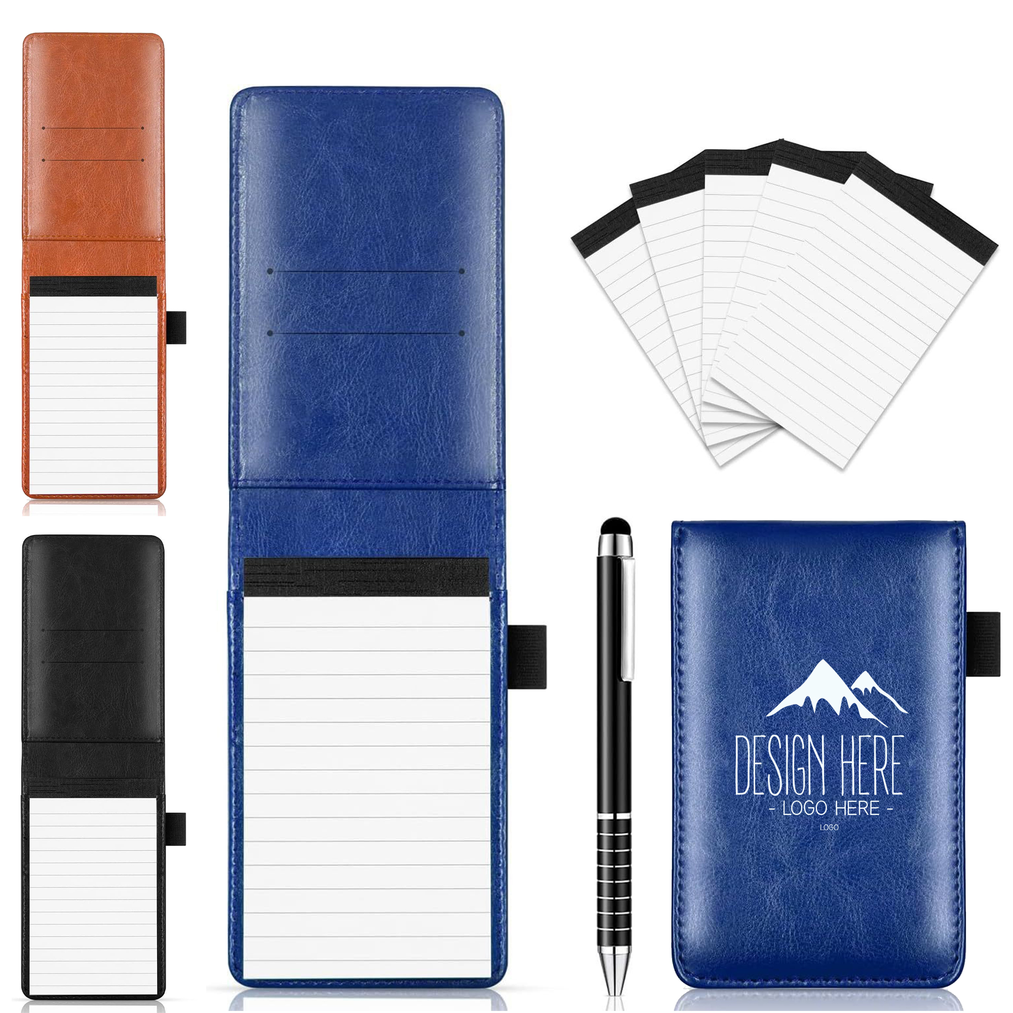Mini Pocket Notepad With Pen 3