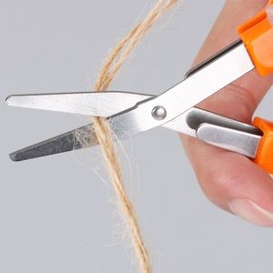 Folded Scissors With Plastic Handle 3