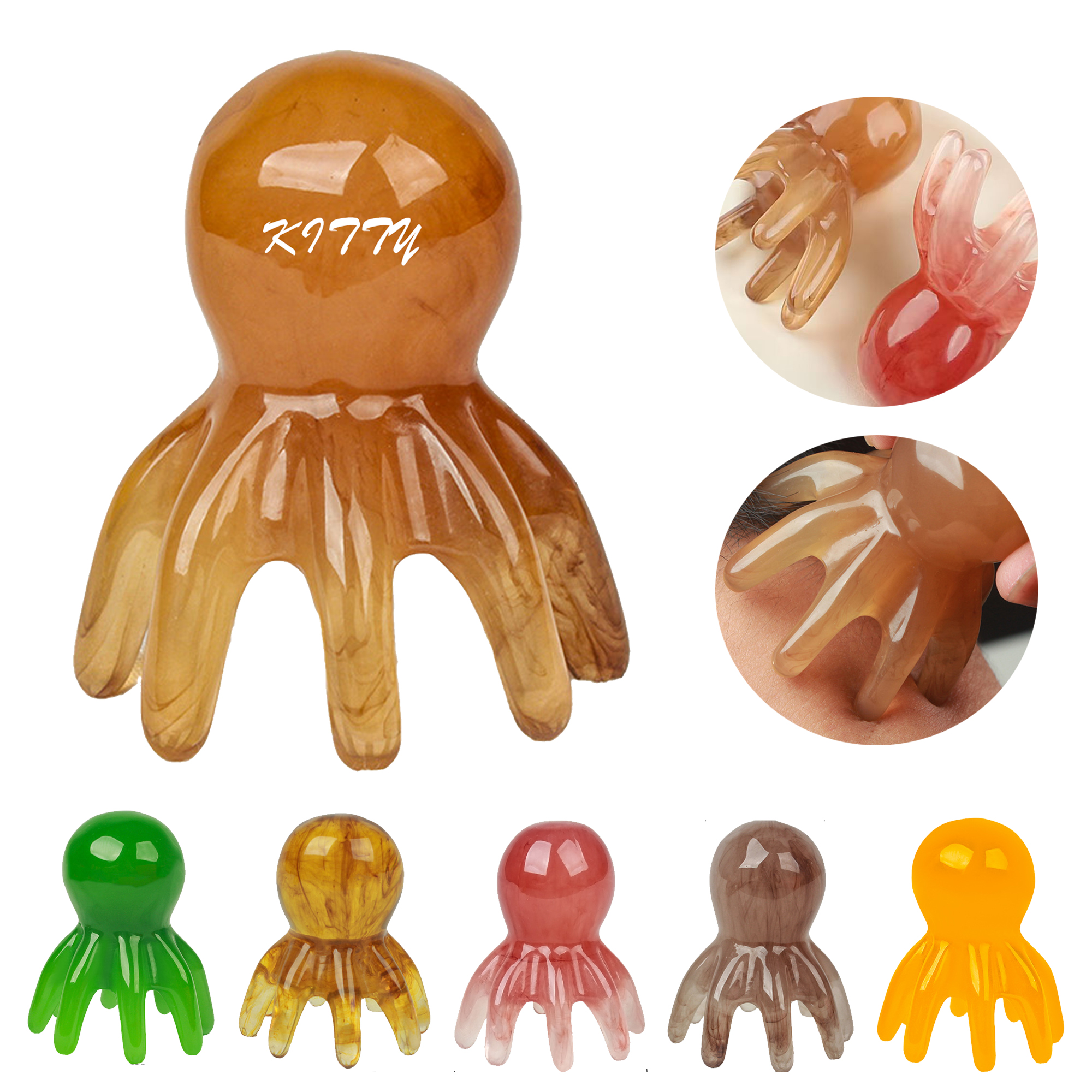 Multi-Functional Octopus Massage Comb