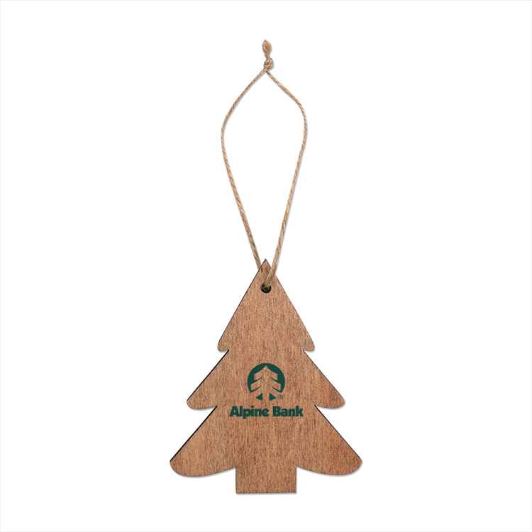 Wooden Tree Ornament