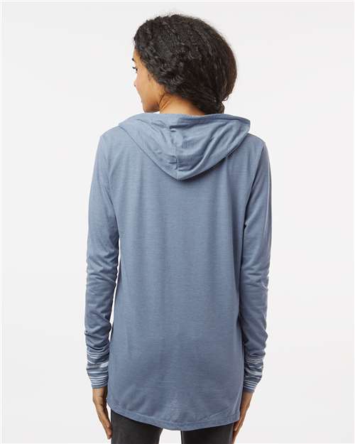 Women's Heathered Jersey Hooded Tunic - W19439 16