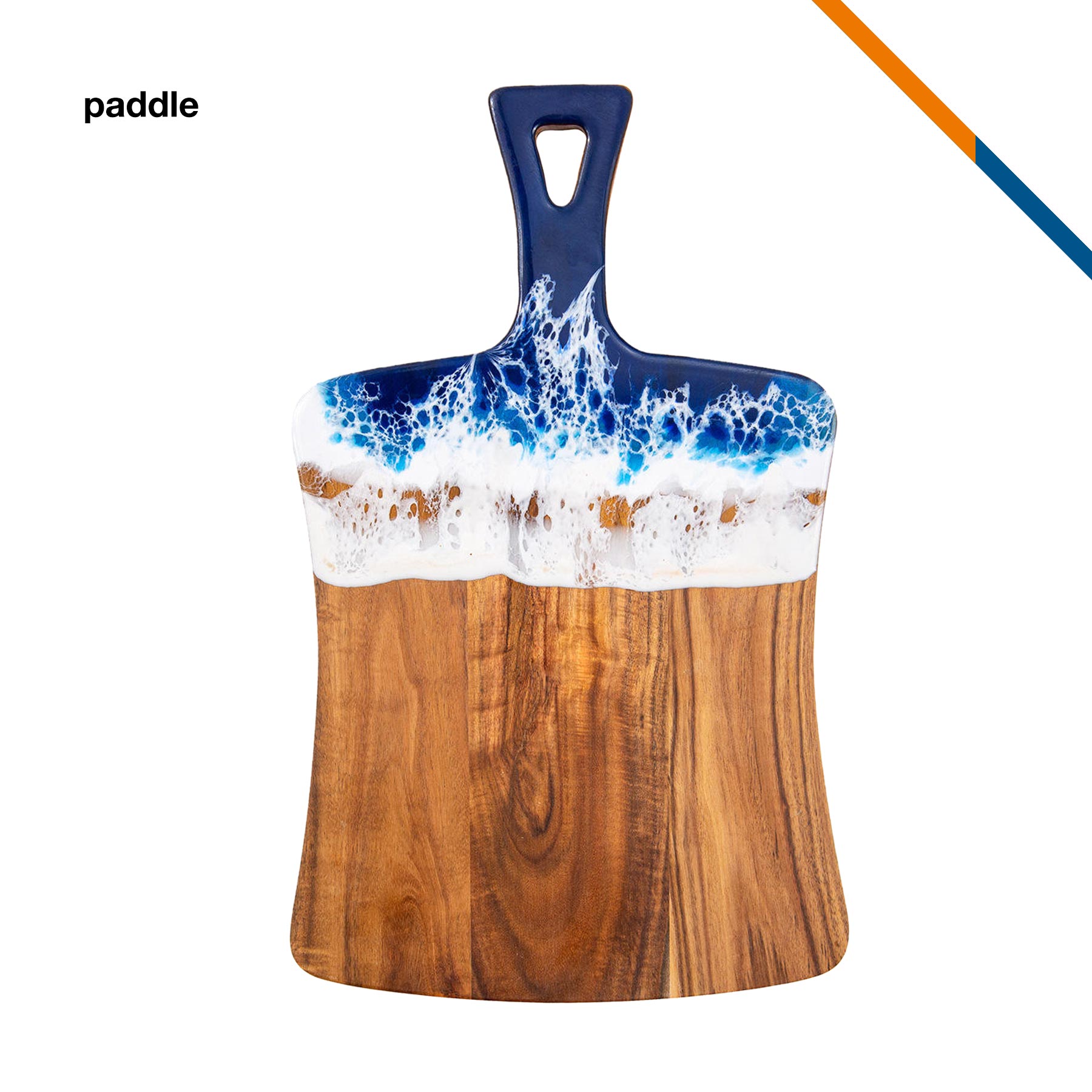 Voss Ocean Wood Resin Cutting Board 6