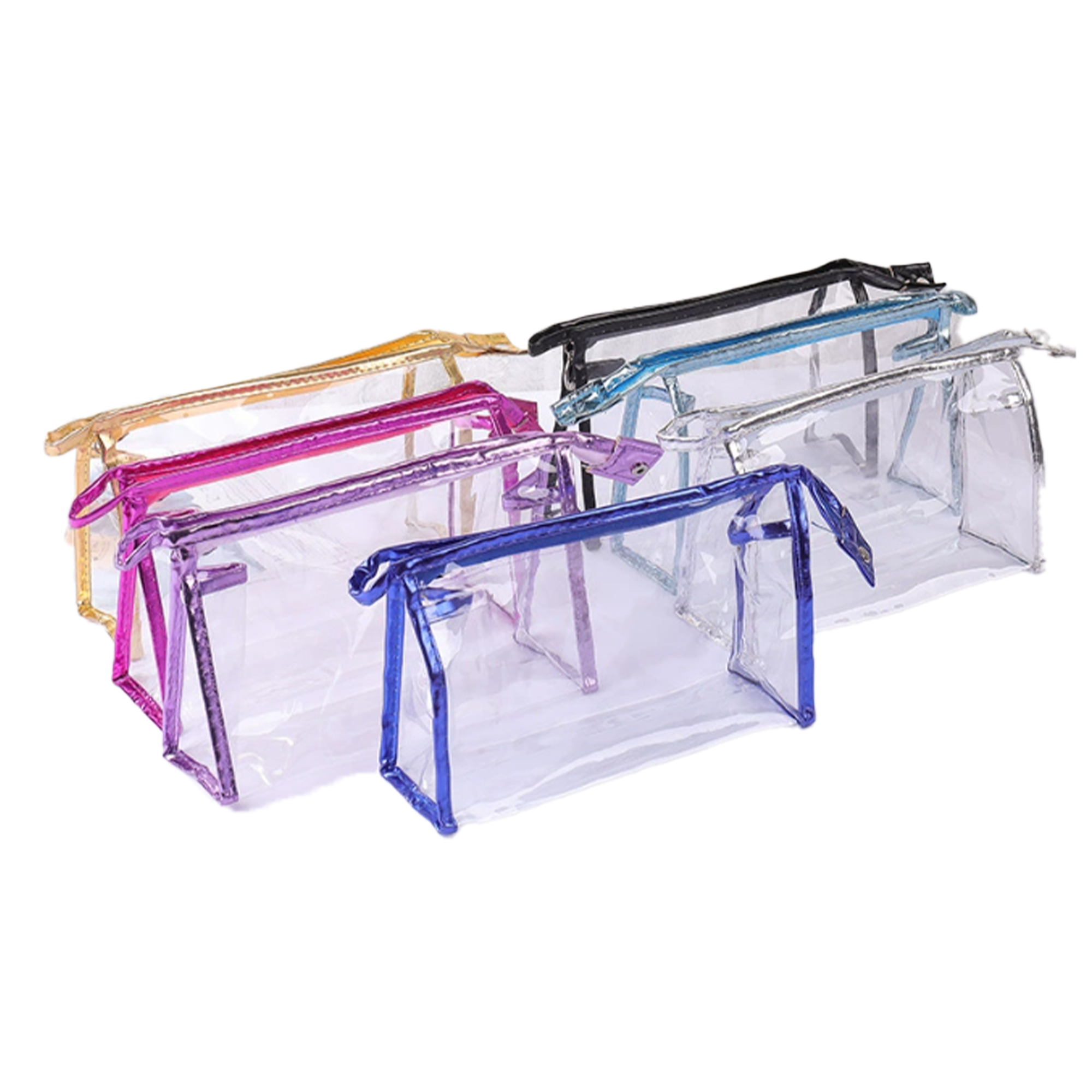 Large Capacity Clear PVC Toiletry Bag 2