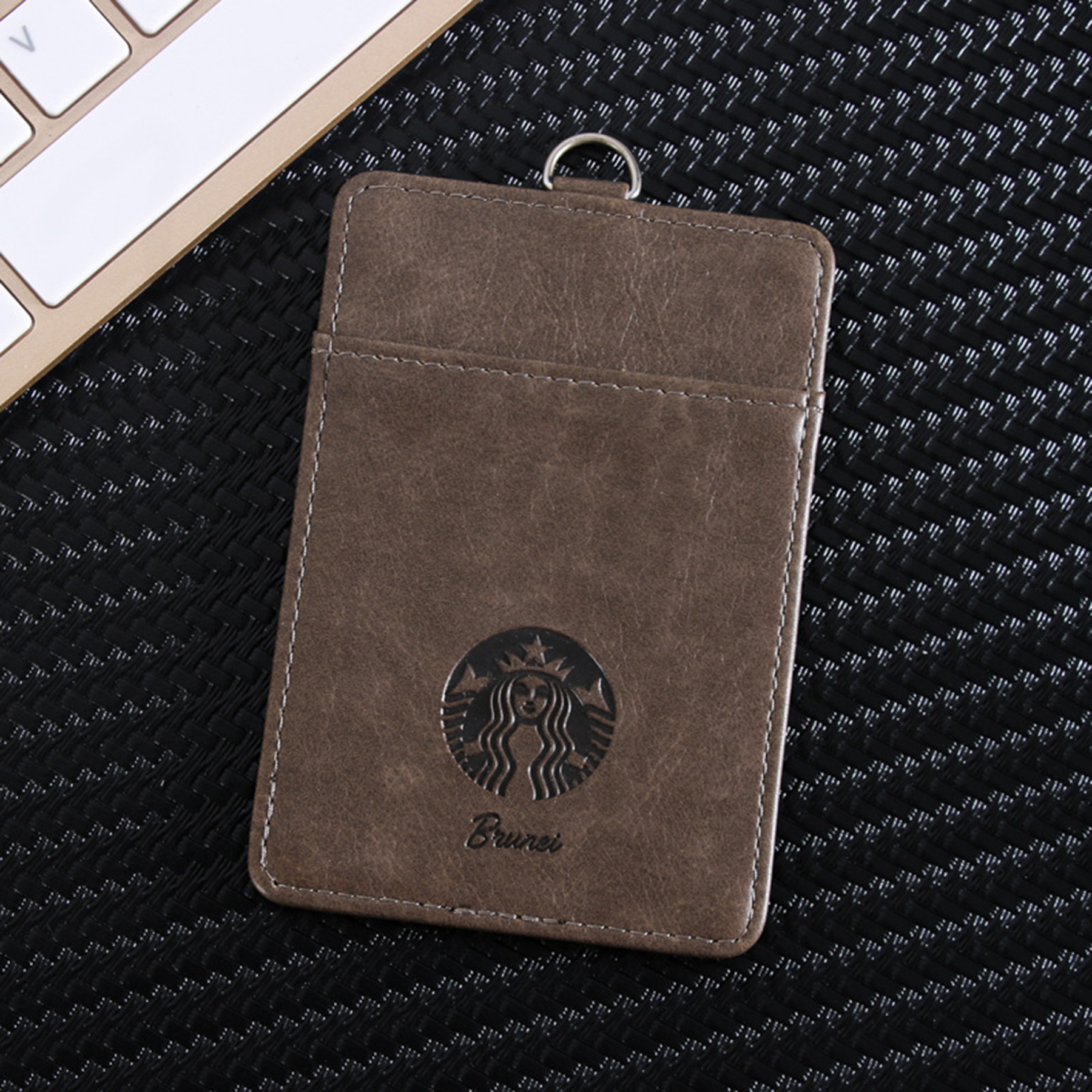 Premium Pu Leather Id Card Holder Badge 2