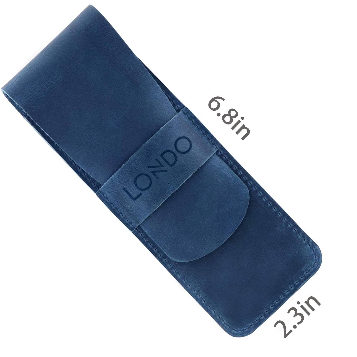 Leather Pen Case with Sleeve Cover 3