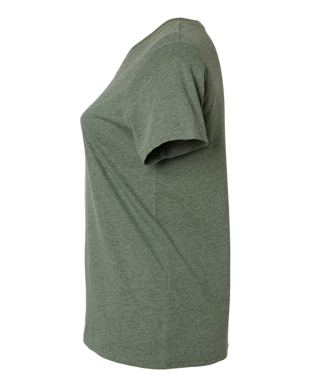 Women's Curvy Collection Fine Jersey V-Neck Tee - 3817 77
