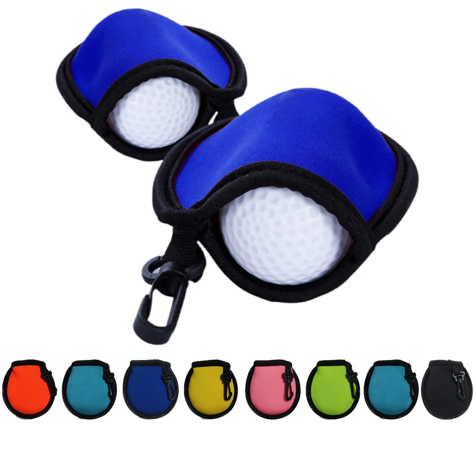 Golf Ball Cleaner Pouch with Hook