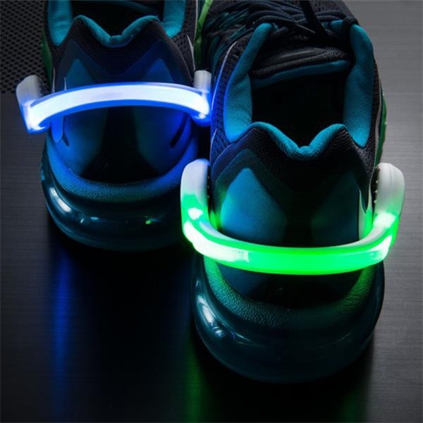 Luminous Running LED Flash Light Shoe Clip 2