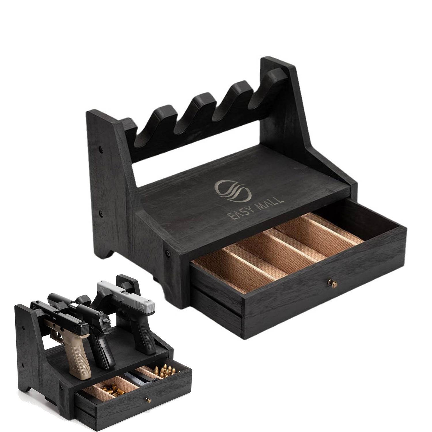Wood Rack Holder for Gun Cabinet Accessories 5