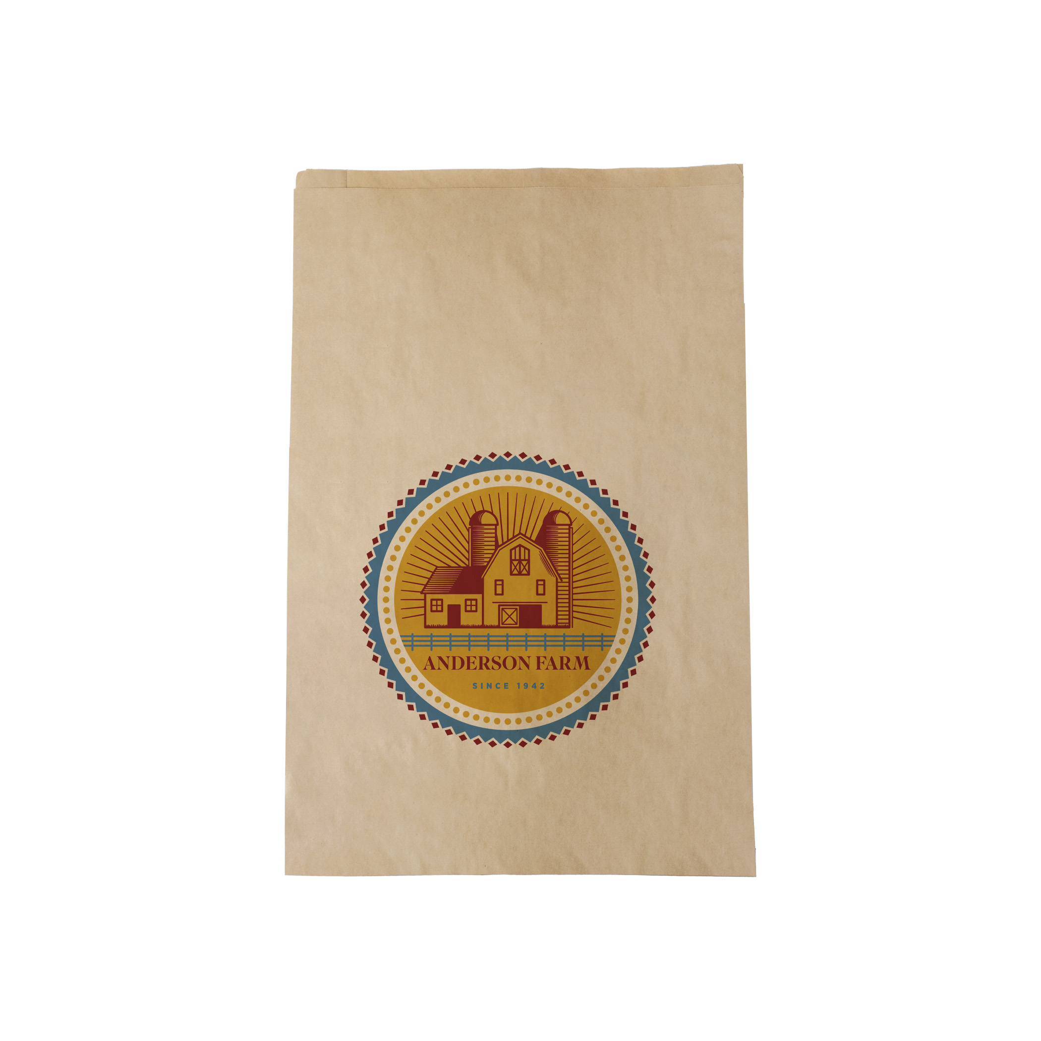Merchandise Bag - White Kraft 1