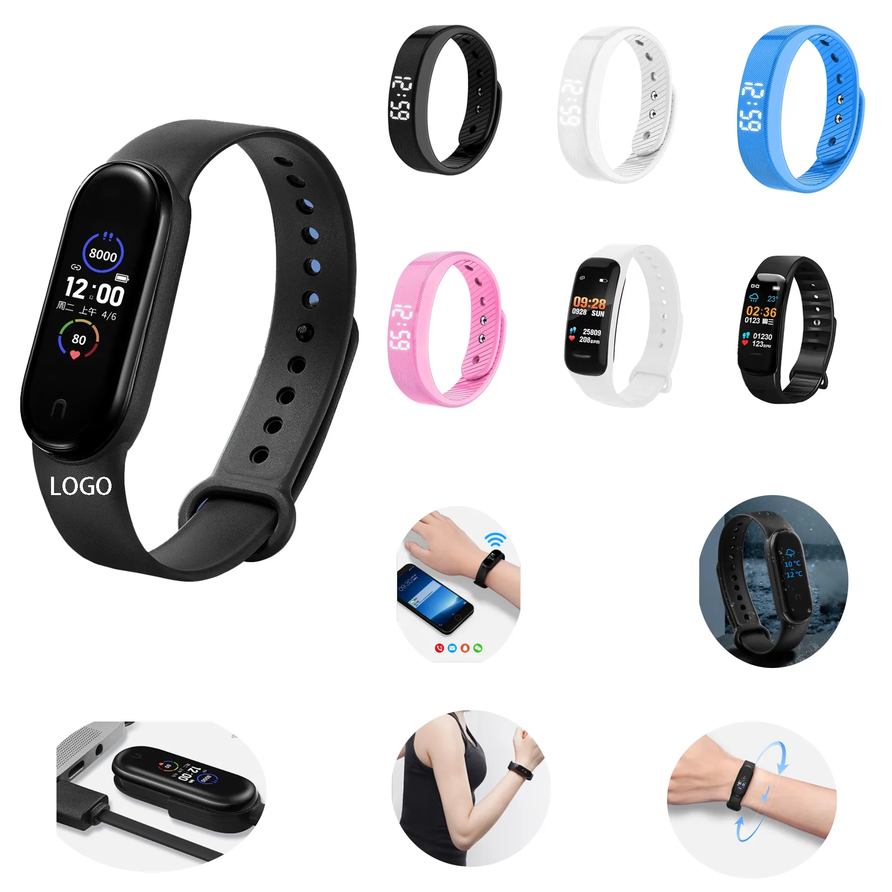 Running Sports Smart Bracelet 1