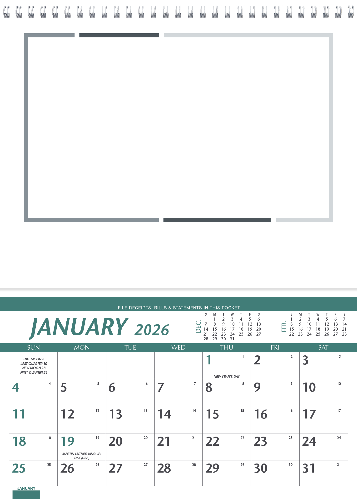 Triumph® Calendars Farm Pocket Calendar 4
