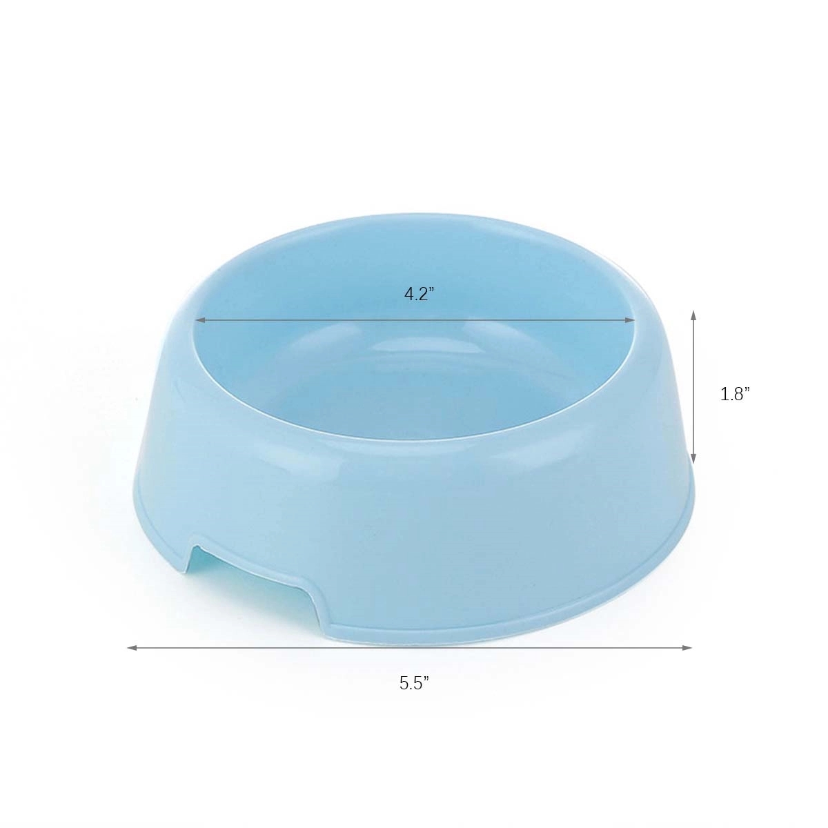 Plastic Pet Dog Food Bowls 7