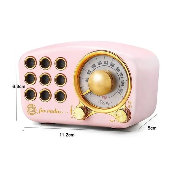 Multifunctional Retro Bluetooth Speaker 2