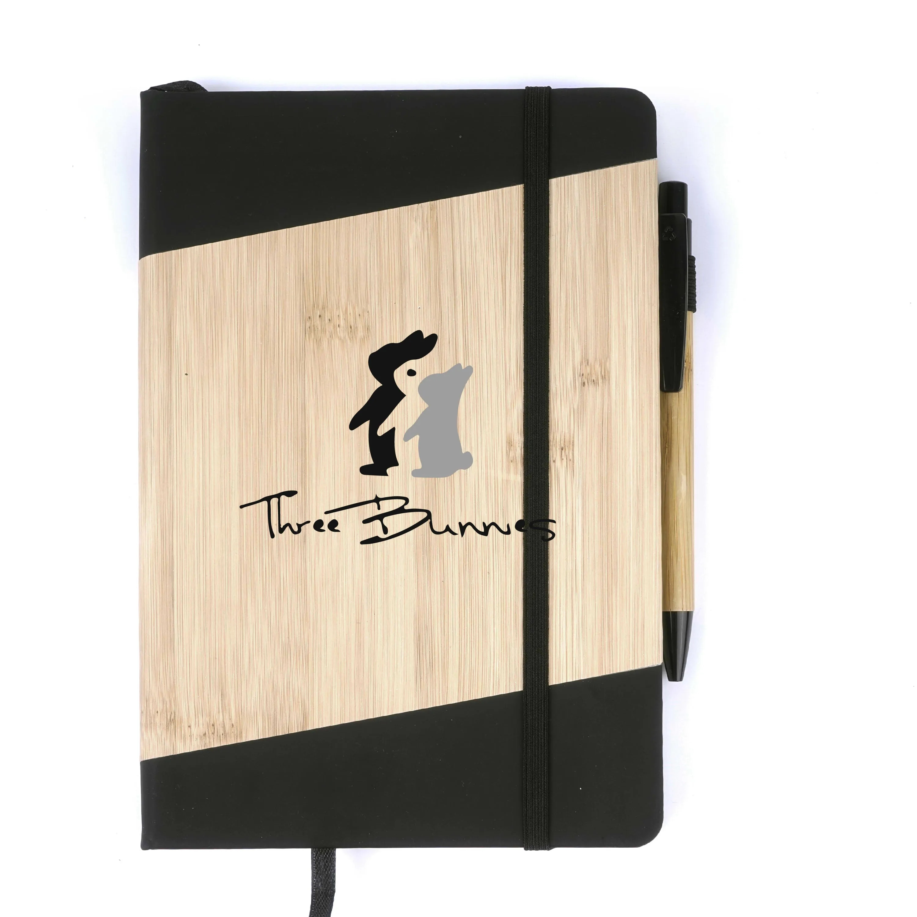Bamboo Journal Set with Pen 10