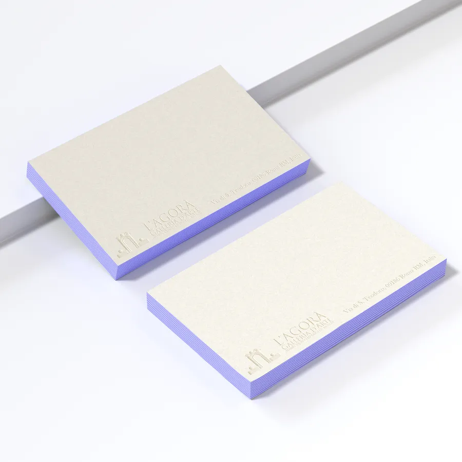 Letterpress Edge Painted Notecards 4