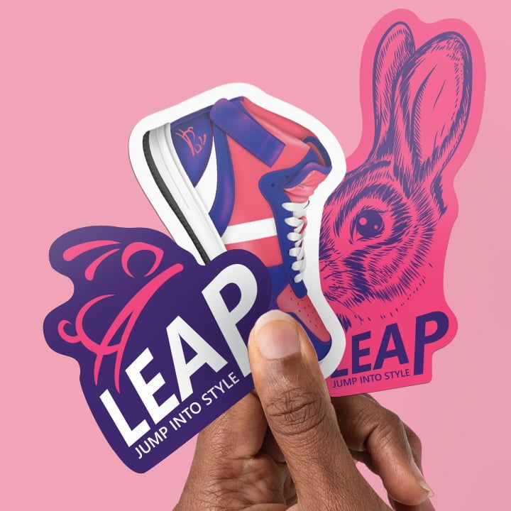 Smart Save Die-Cut Stickers Matte 1