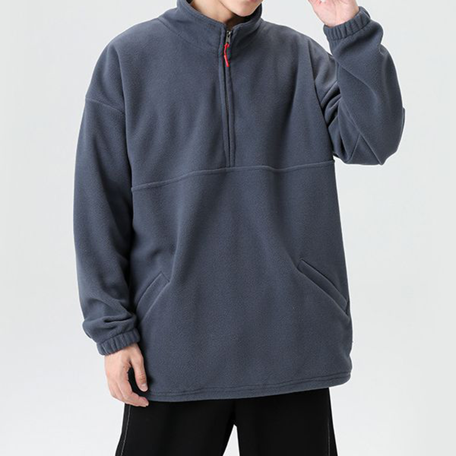 1/2-Zip Fleece Pullover Jacket 3