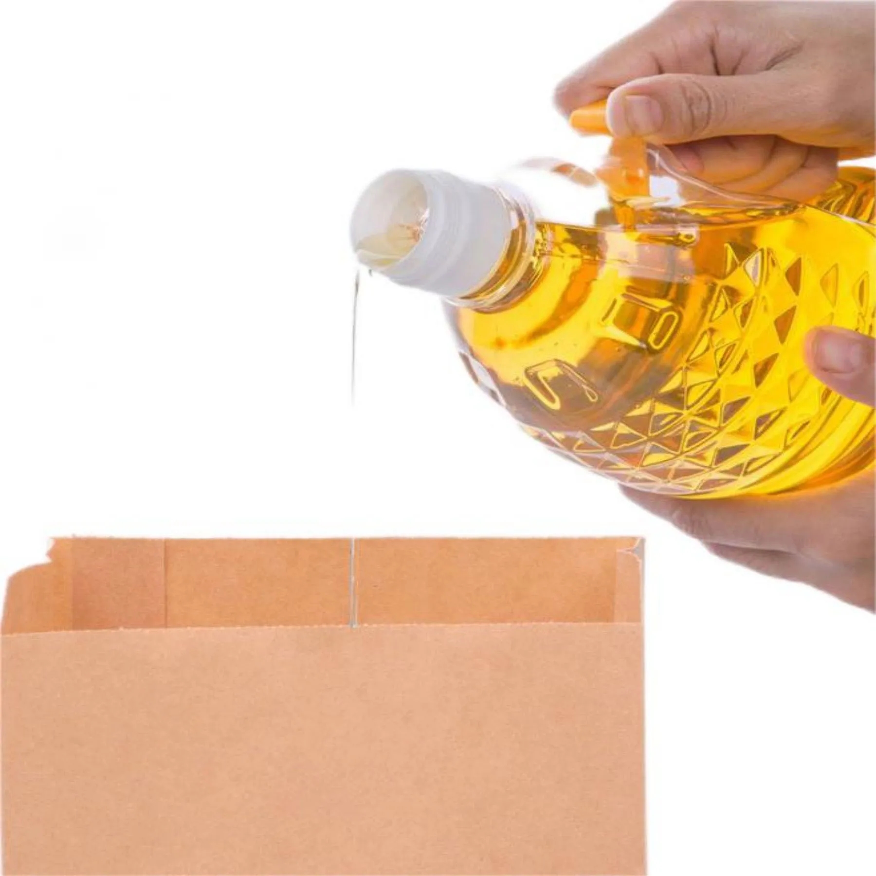 Oil-proof Food Grade Kraft Paper Bagde Kraft Paper Bag 6
