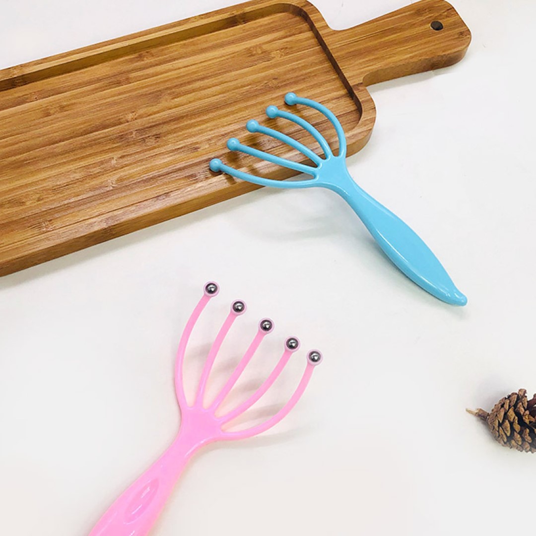 Handy Scalp Massagers with Small Steel Beads 4