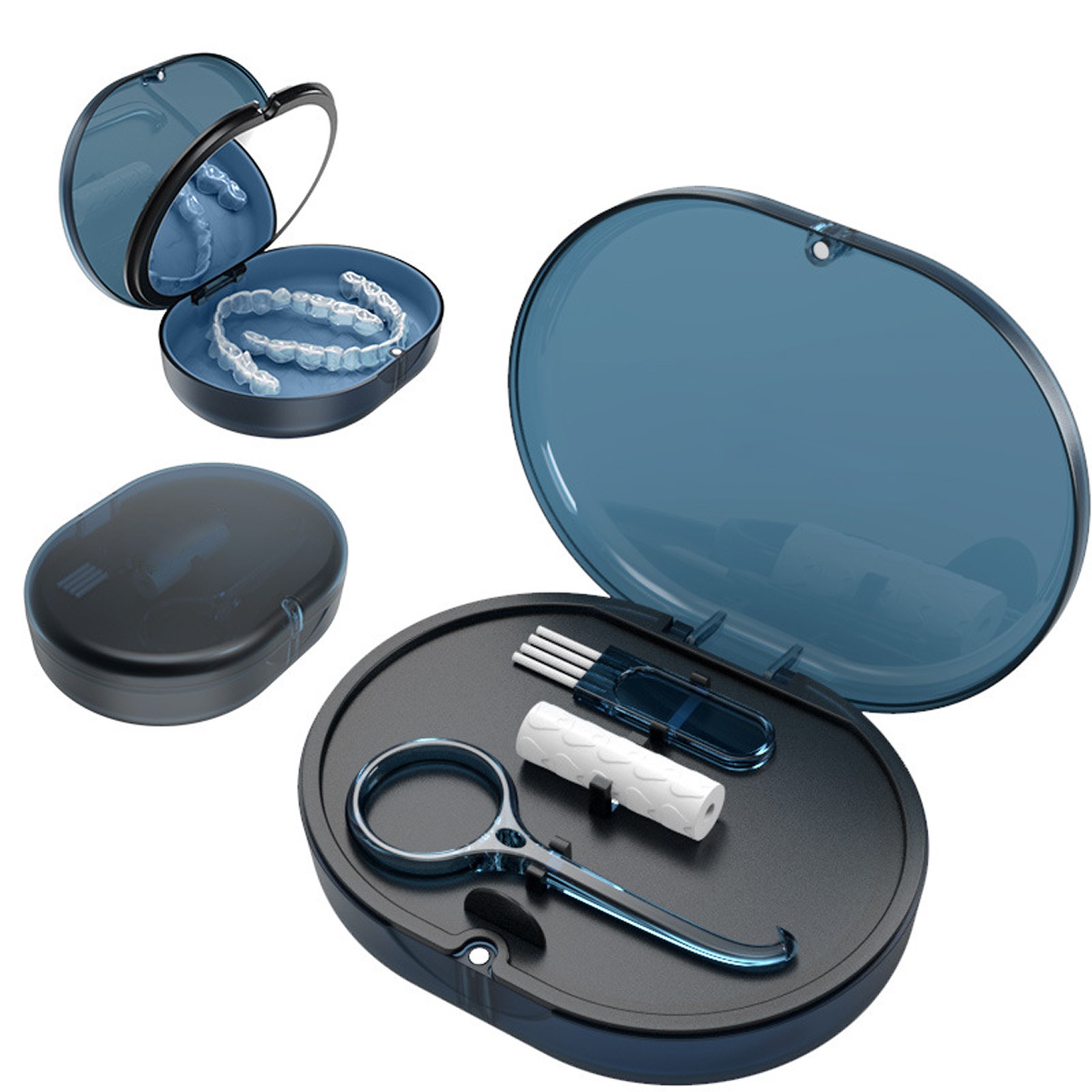 Double Layer Orthodontic Appliance Storage Box 2
