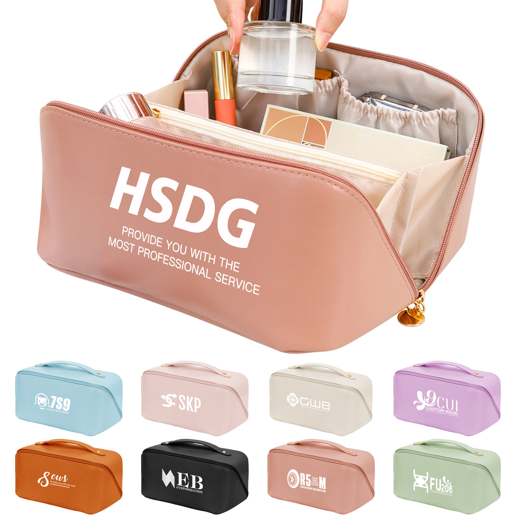 Large Capacity Travel Cosmetic Bag 2