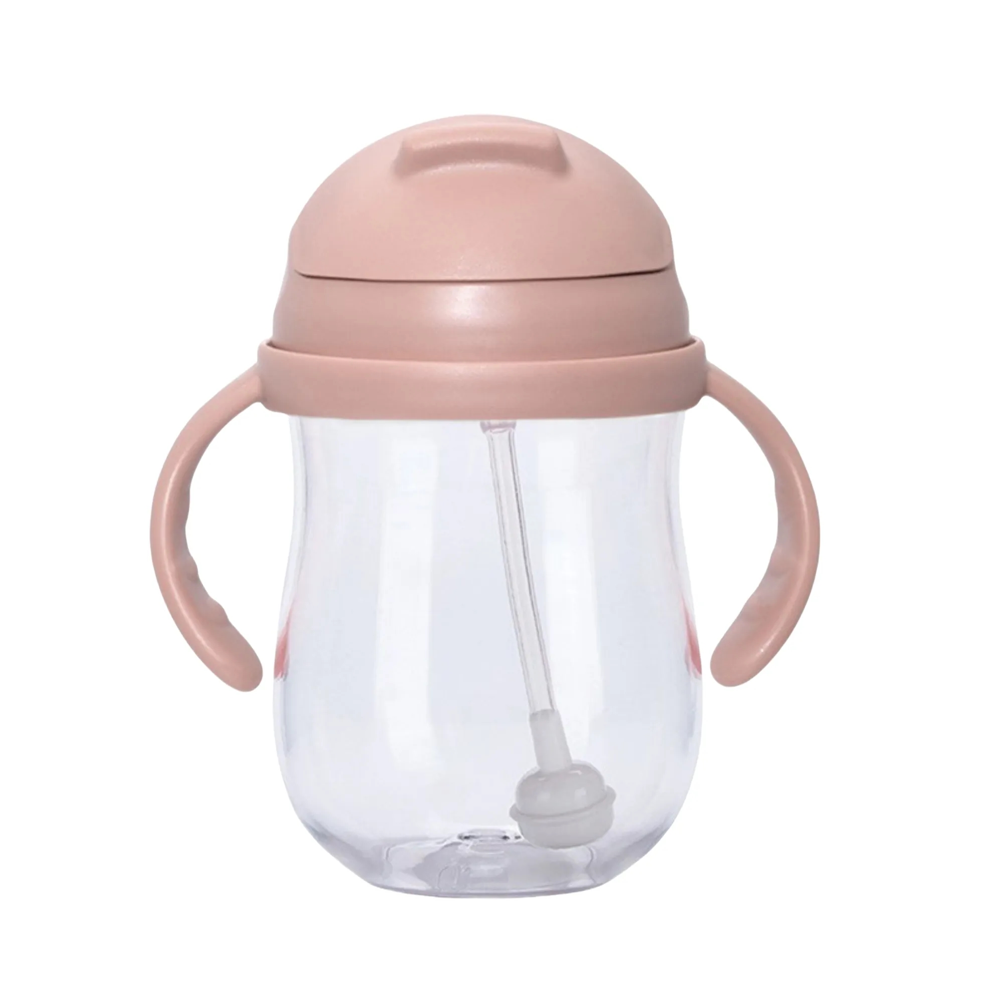 10oz Anti-Drop Gravity Ball Baby Cup With Handle And Straw 6