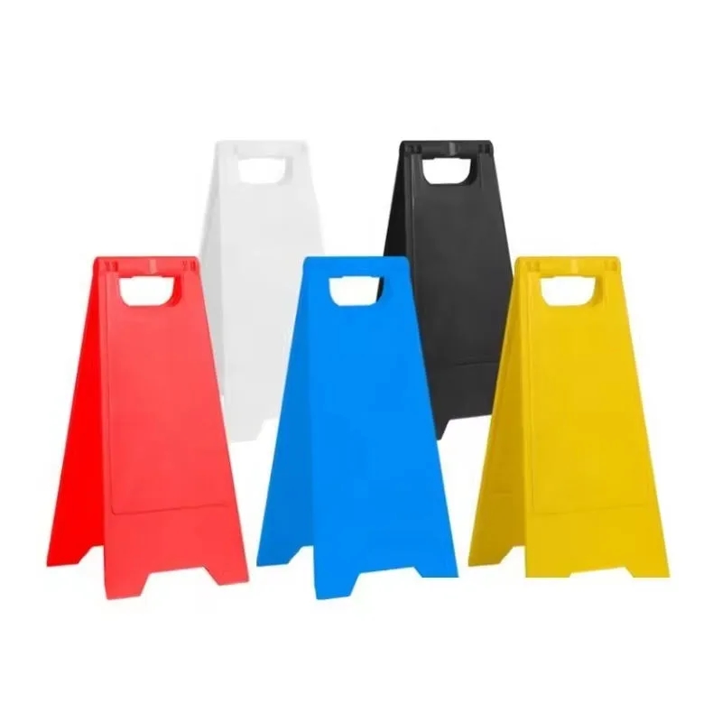 Safety Warning Sign with High Visibility Caution Marker 6