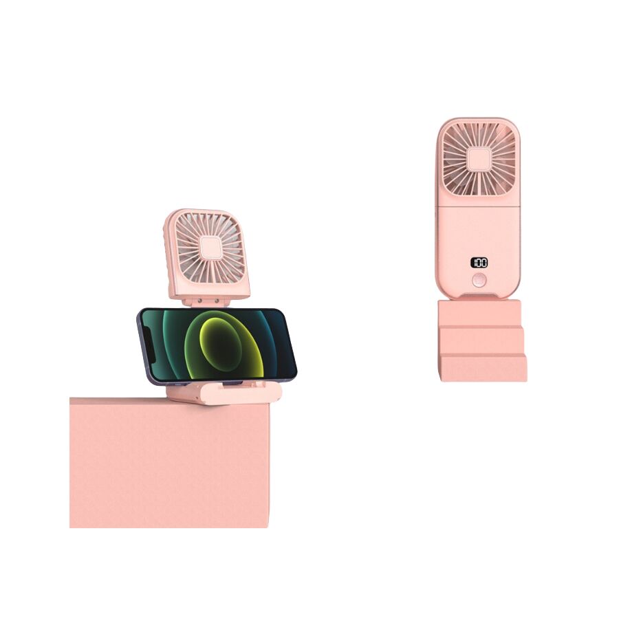 3 IN 1 Mini Fan with 3,000mAh Power Bank 2