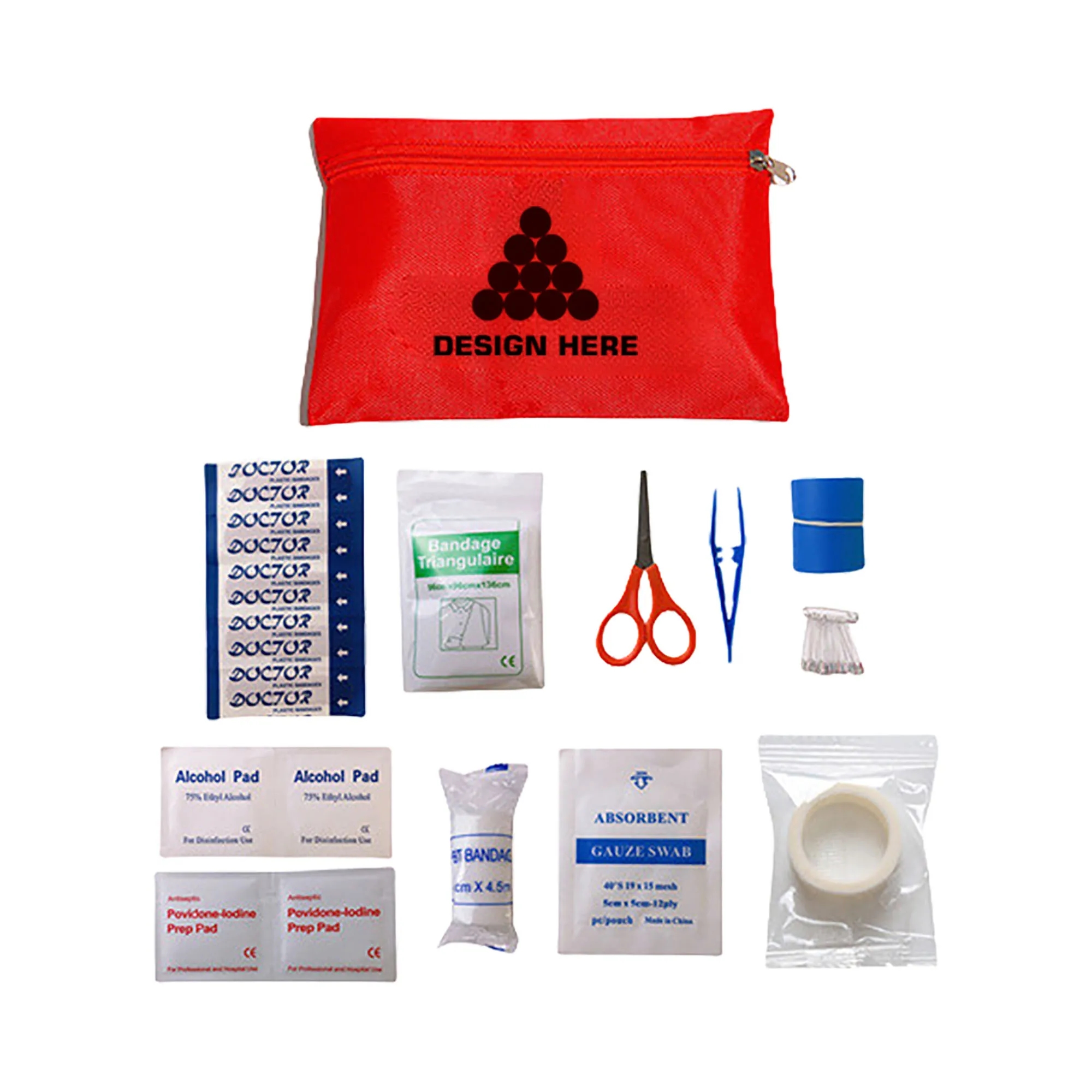 First Aid Kit set (10 pieces)MOQ 30