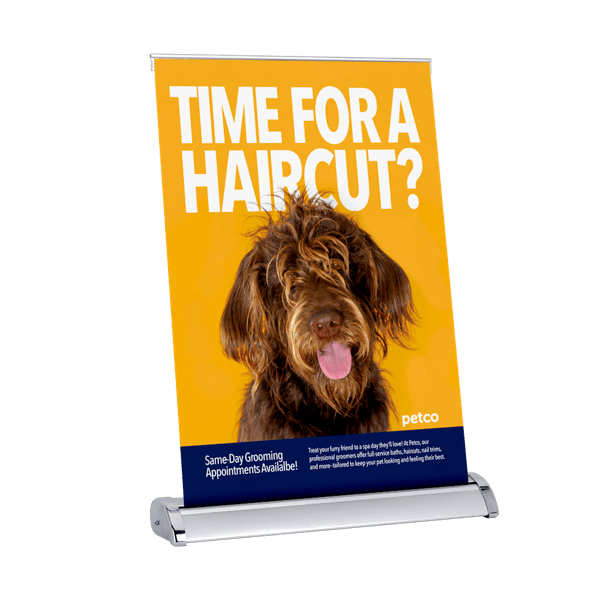 Retractable Tabletop Banner 2