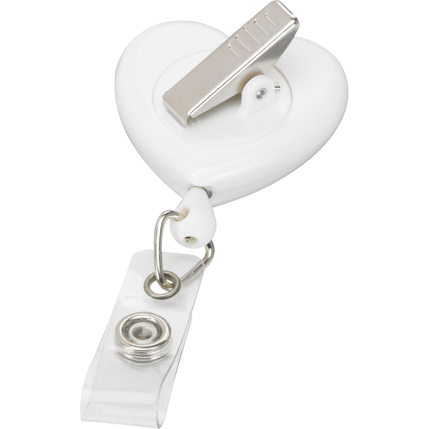 Heart Shaped Retractable Badge Reel Holder 3