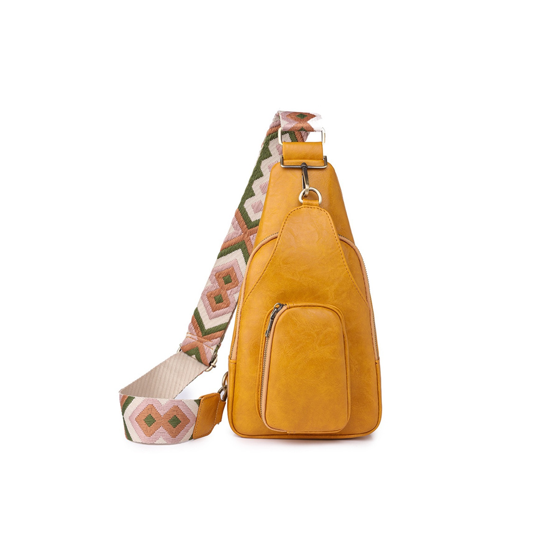 Soft Leather Vintage Crossbody Bag 4