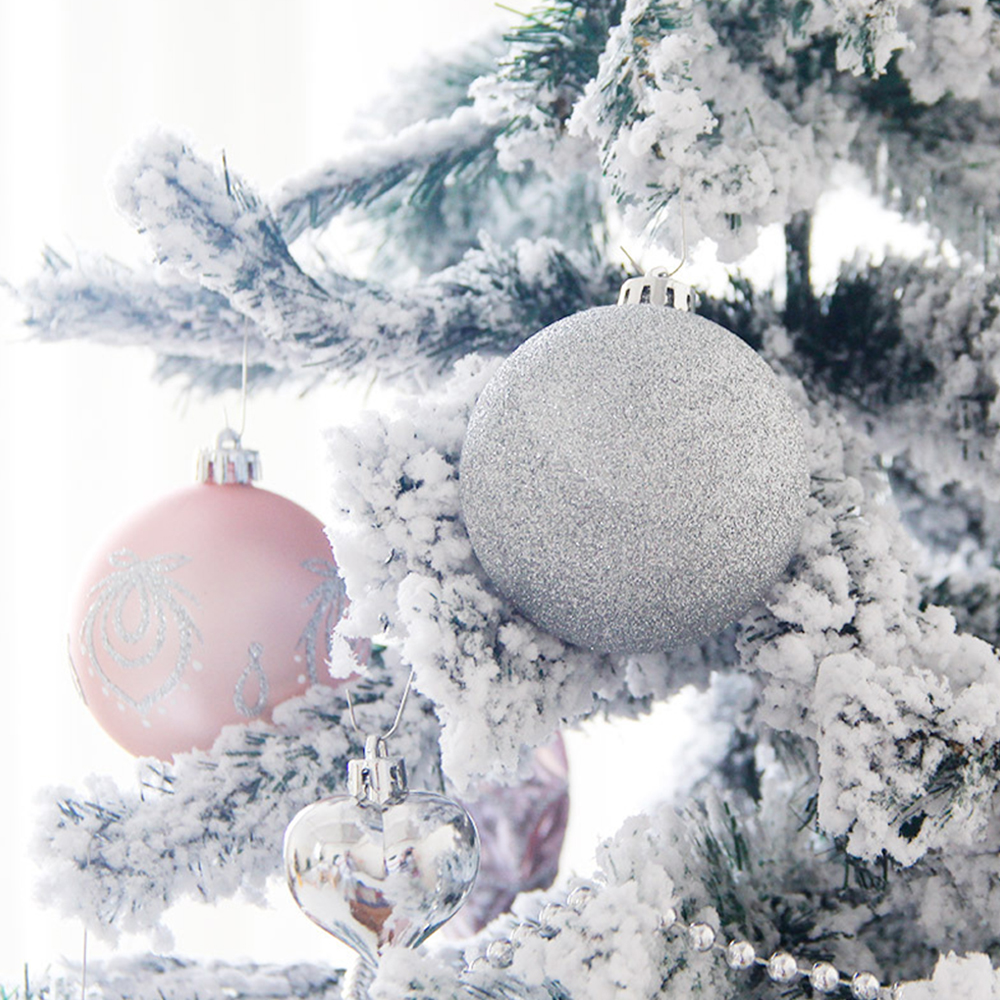 Christmas Tree 50pcs Snowflake Pendant Set 2