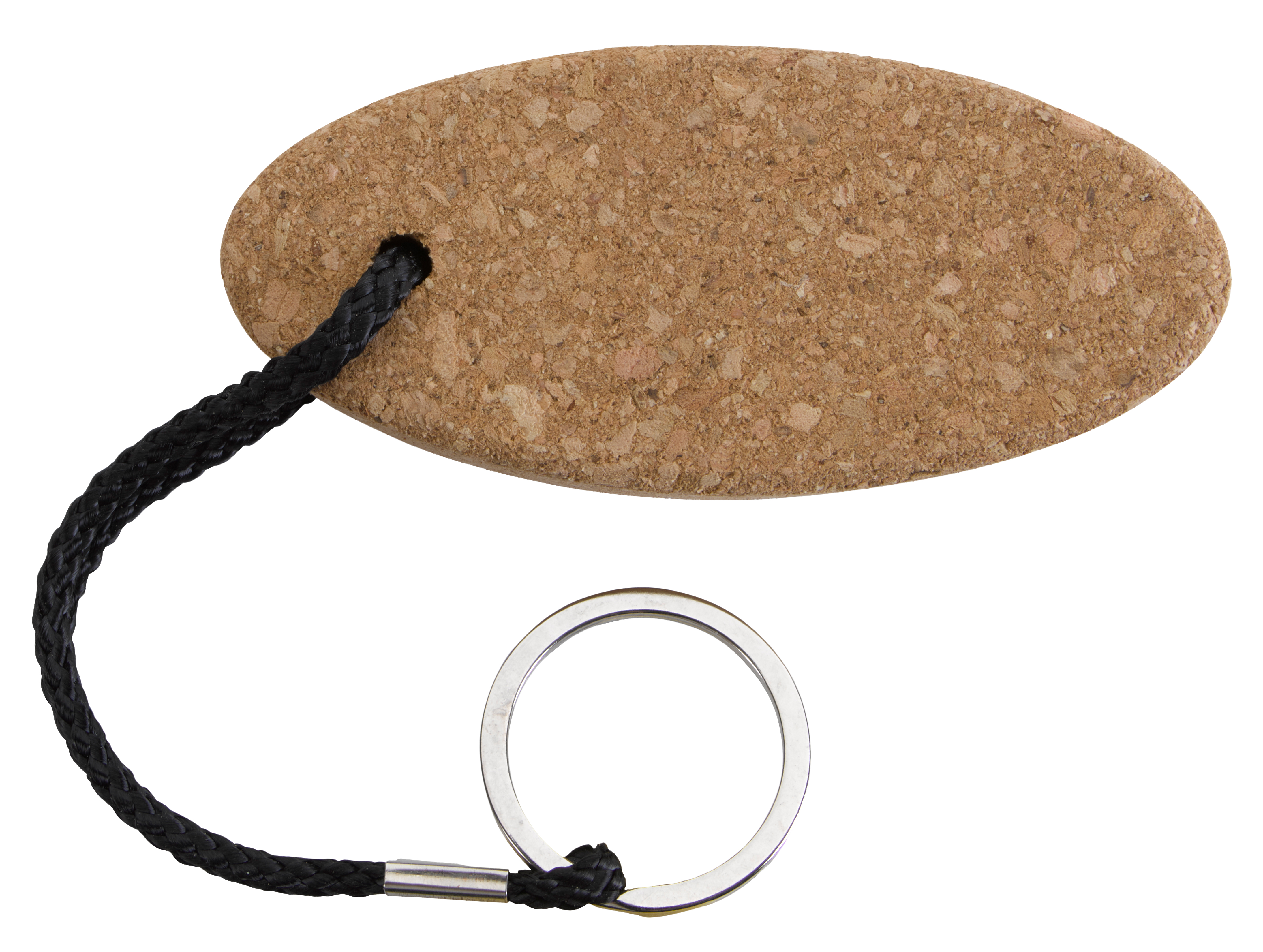Buoy Oval Cork Keychain 9