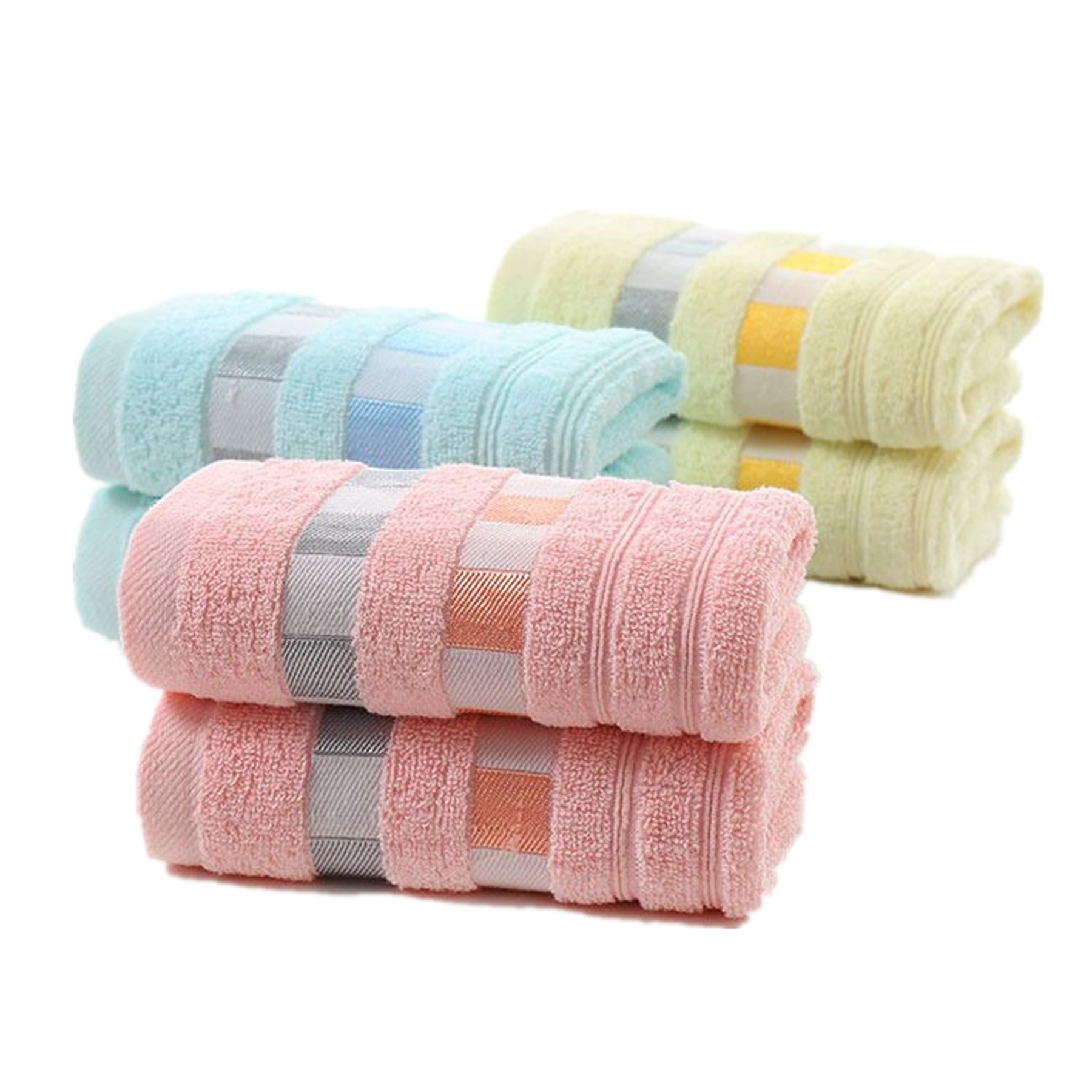 Cotton Washcloth Extra Absorbent Towels 2