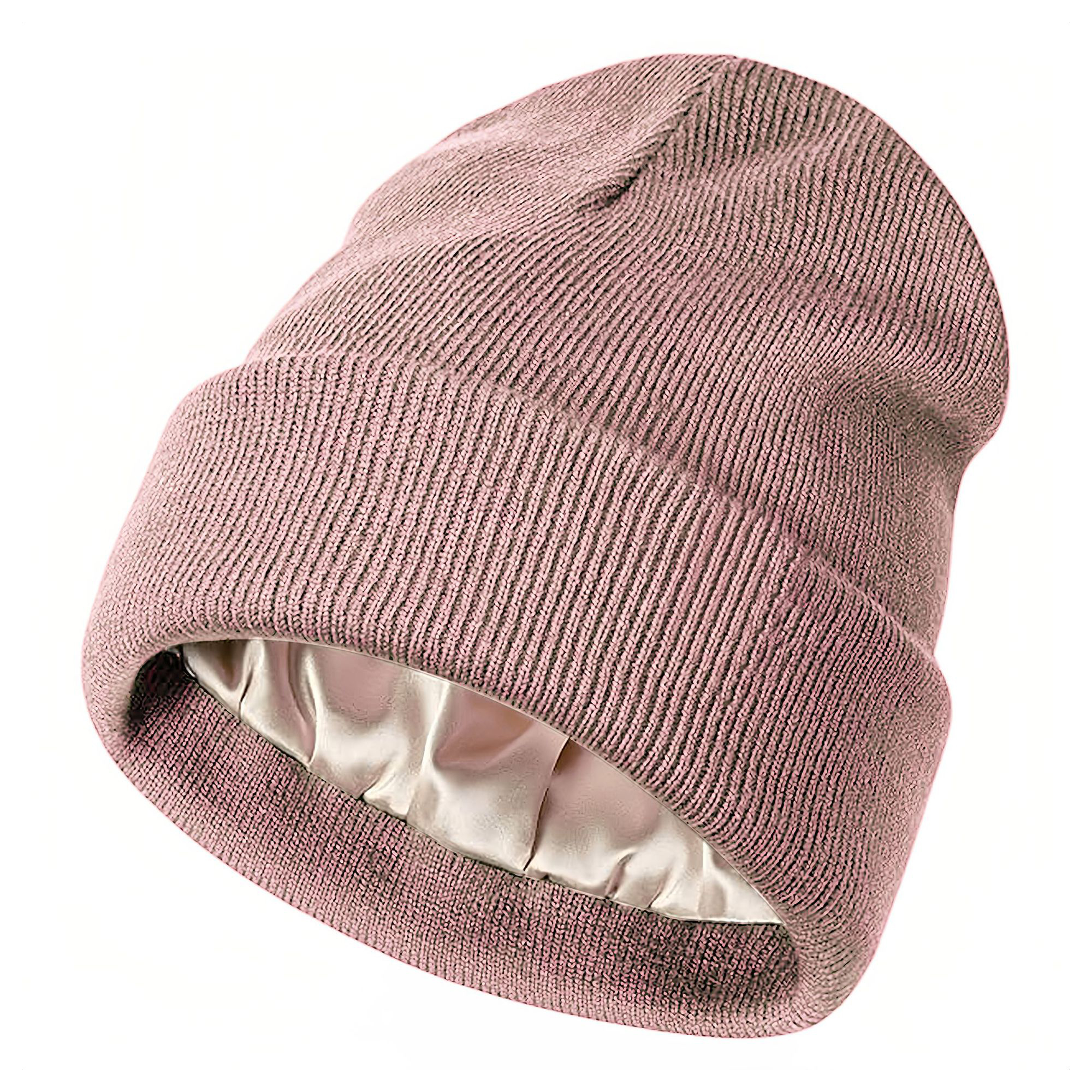 Winter Knit Cap With Smooth Lining 5