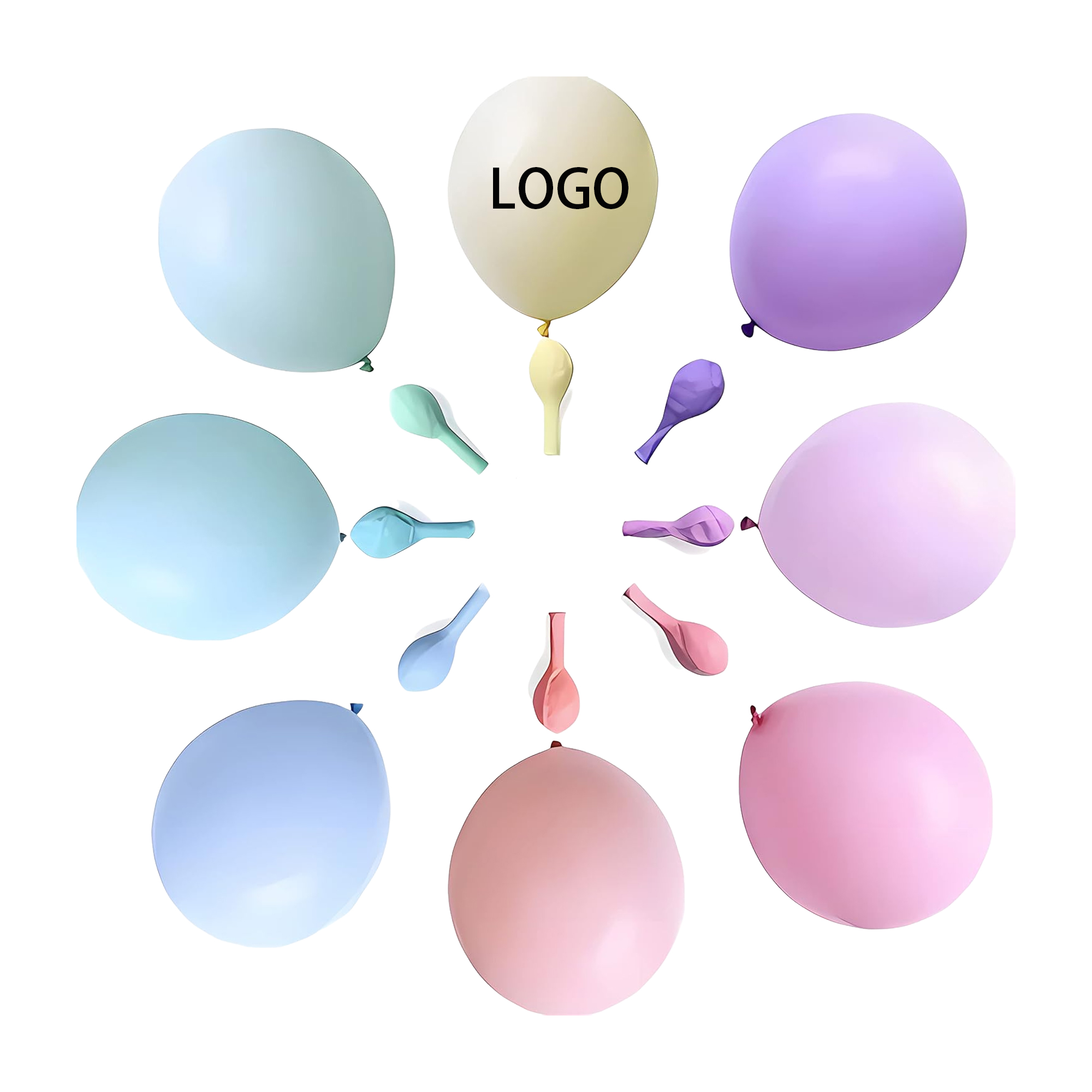 100pcs 9.5" Holiday Decorations Latex Balloon 2