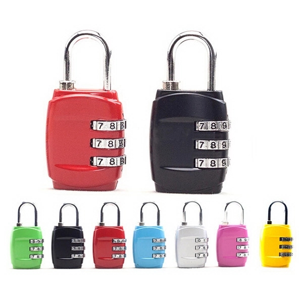 TSA Approved 3-Dial Combination Luggage Lock 2