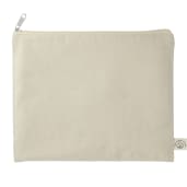 Organic Cotton Flat Travel Pouch 47