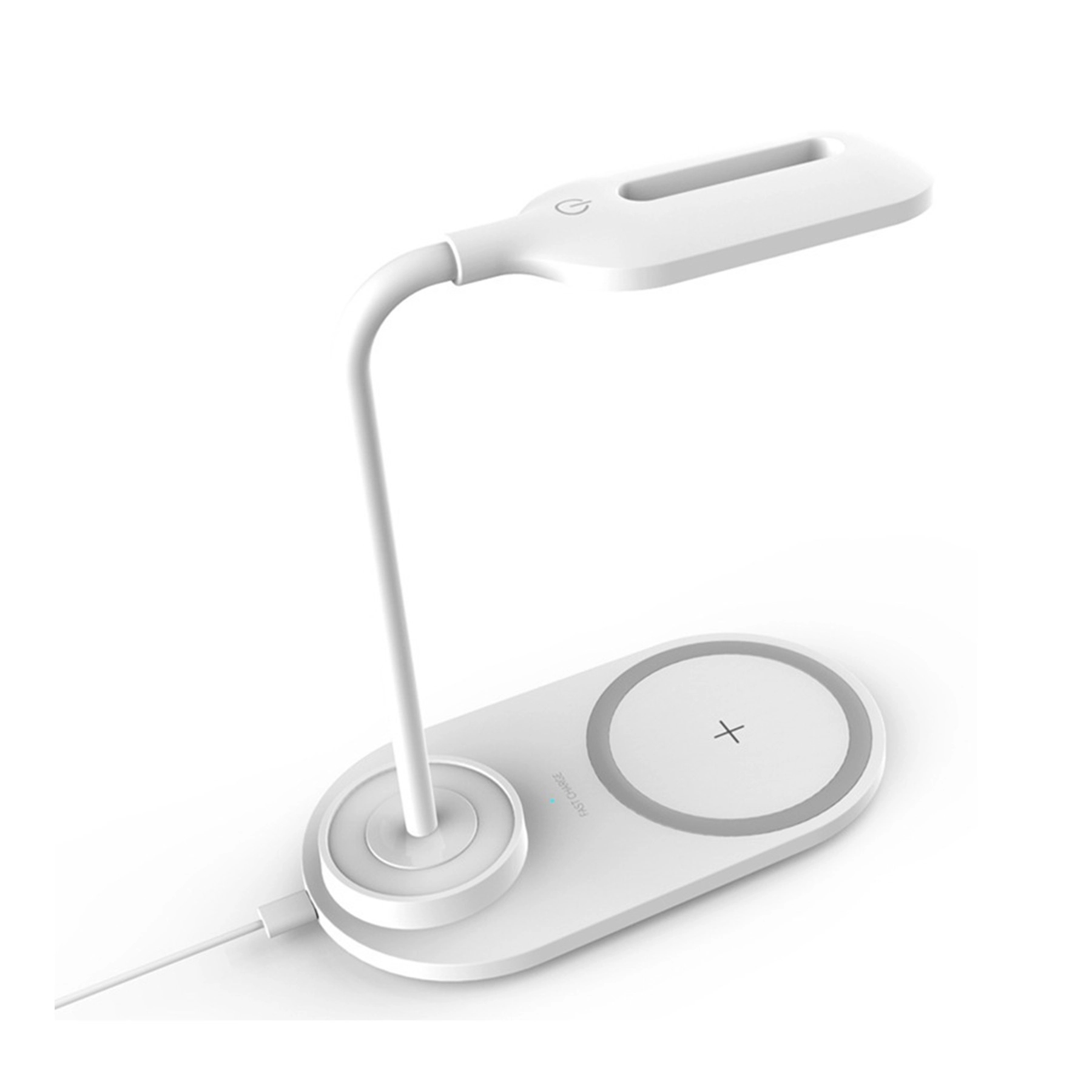 3 Steps dimmable Desk Lamp with Wireless Charging 2