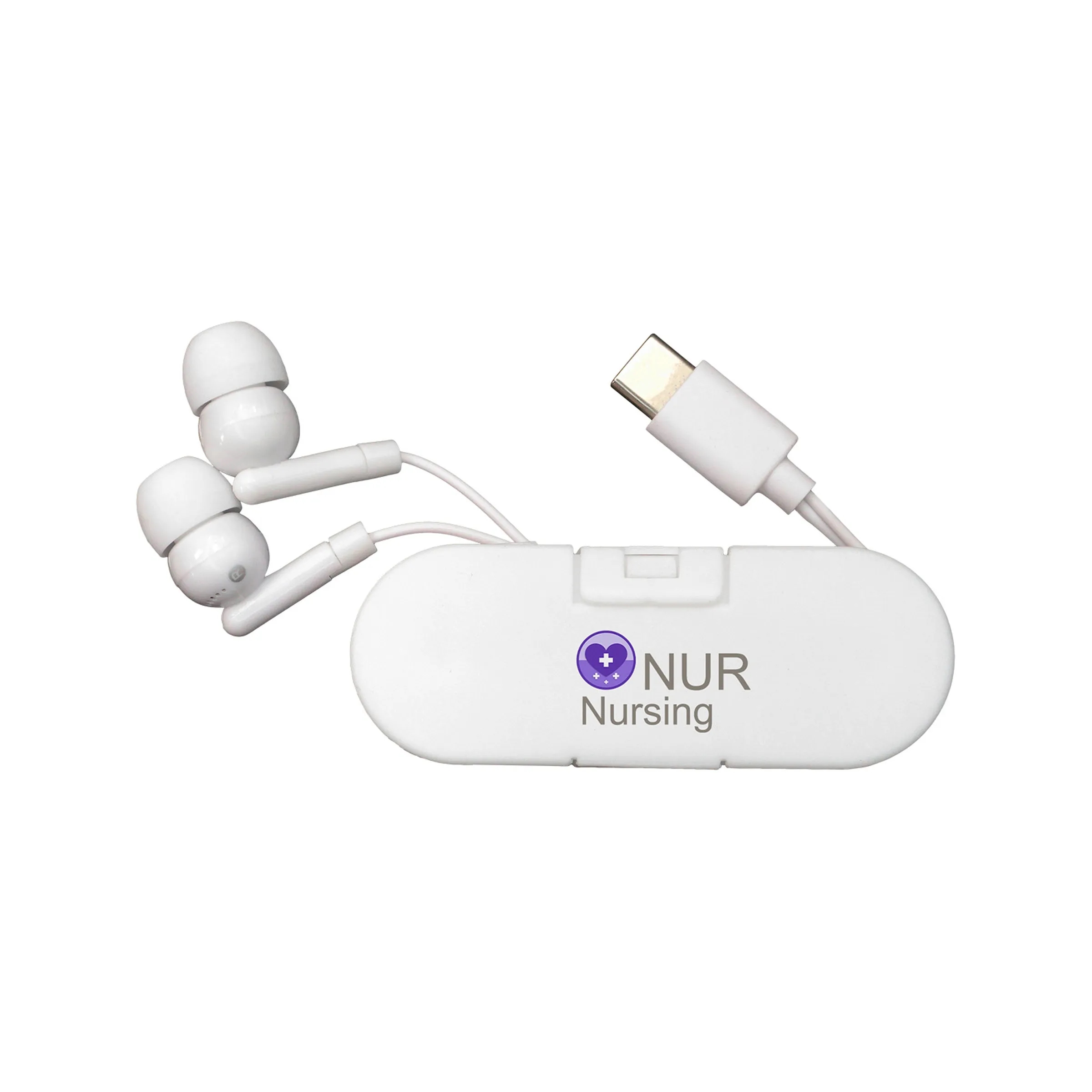 Type C Ear Bud Wrap Phone Stand 6