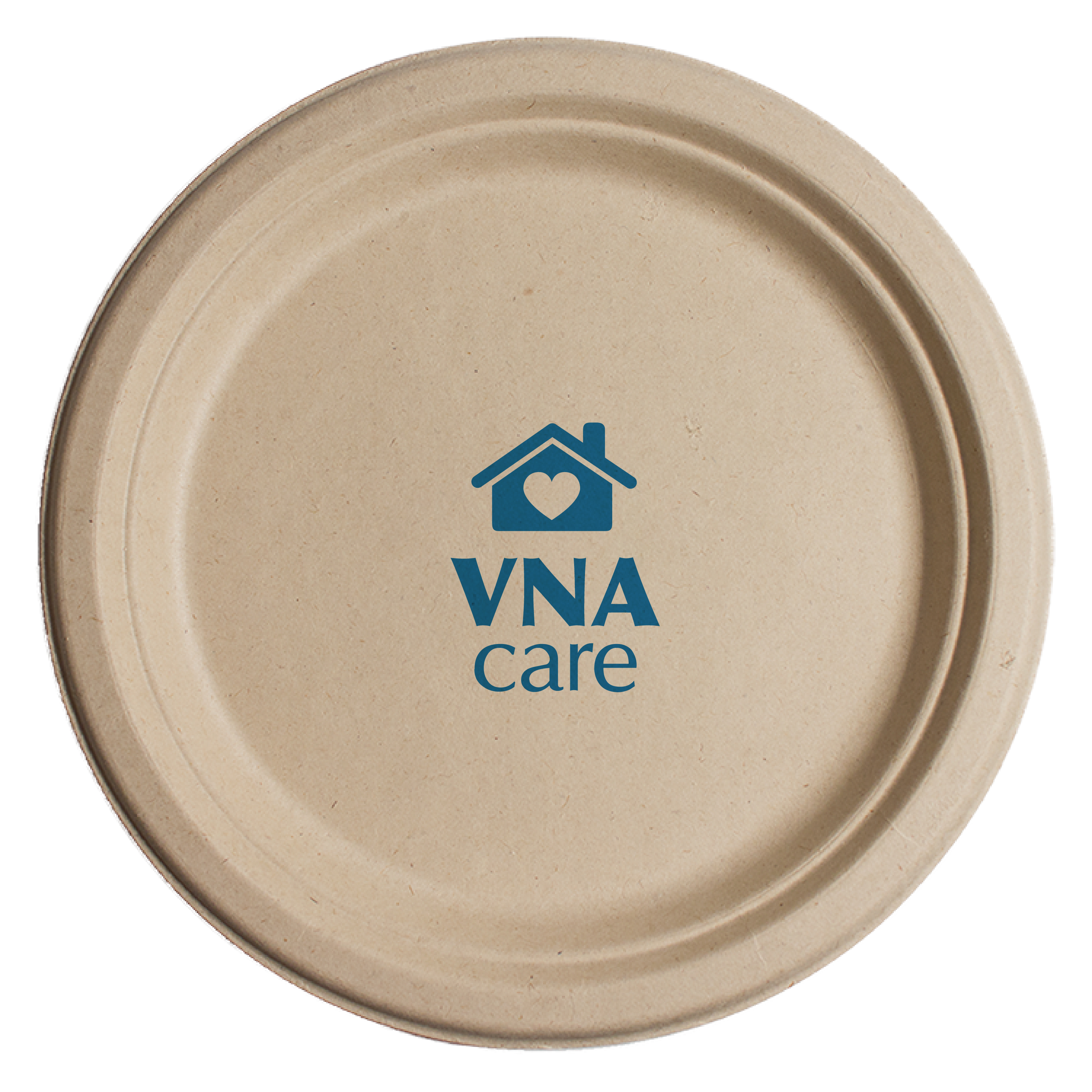 6.75" Round Eco-Friendly Paper Plate 1