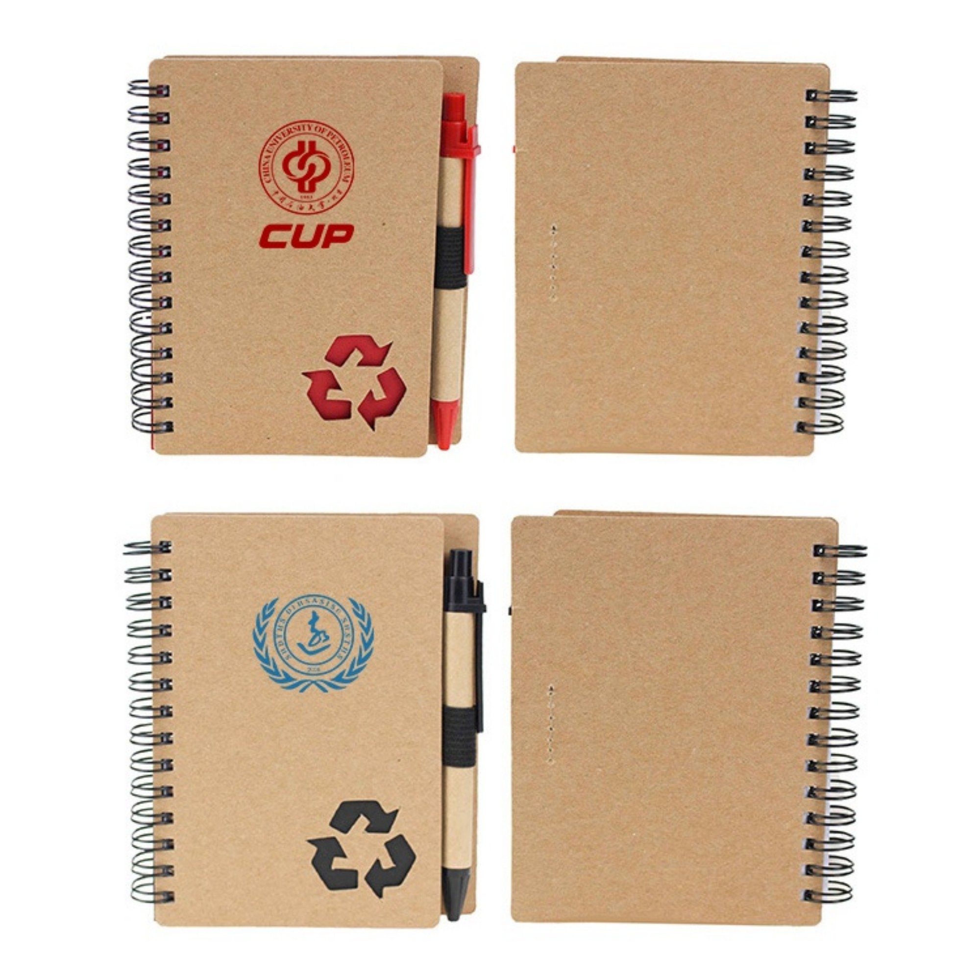 Spiral Notebooks With Ink Pens 2