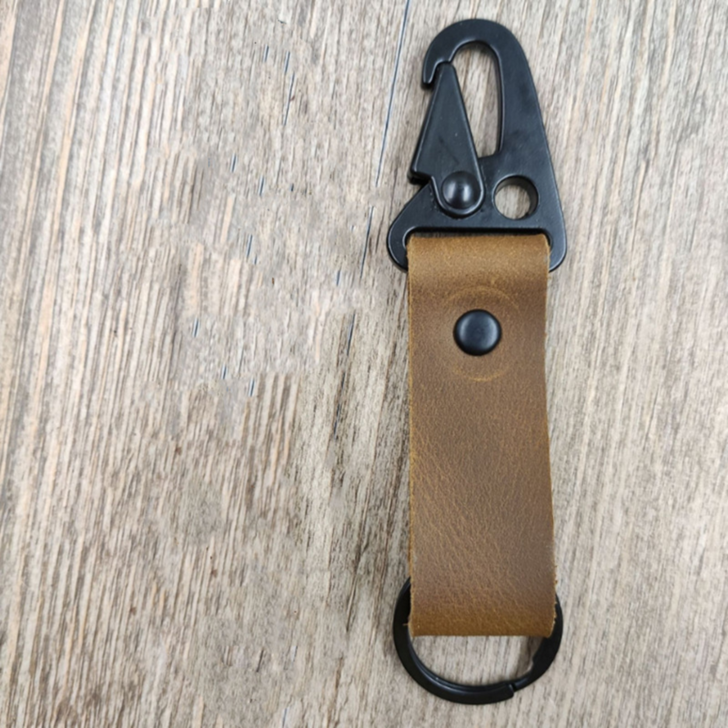 Leather Carabiner Keychain 3